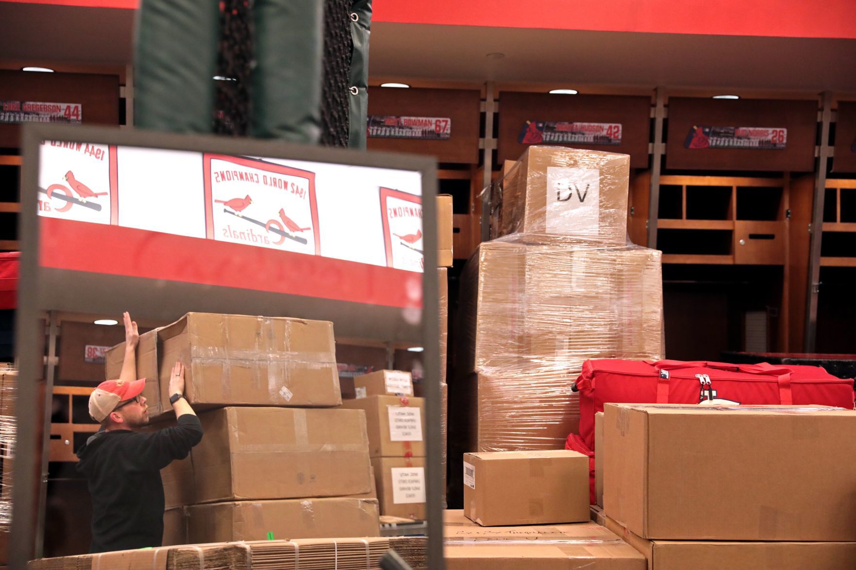 Cardinals pack up for spring training
